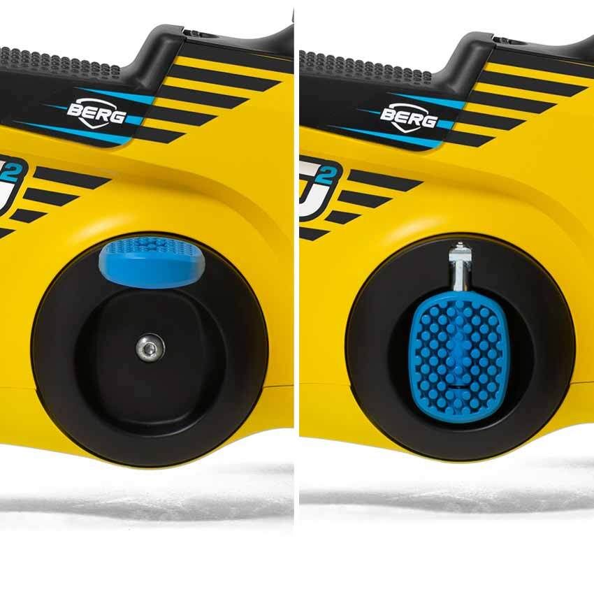 Веломобиль беговел BERG GO2 SparX Yellow
