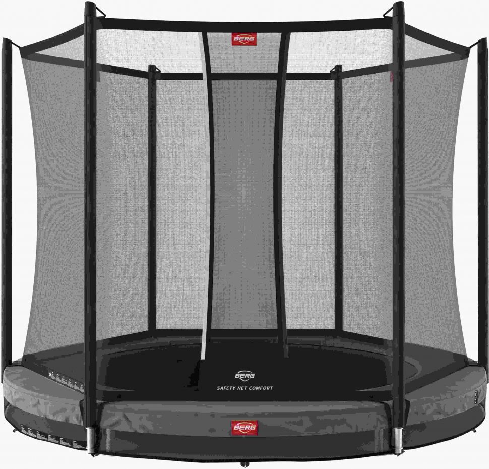 Батут Berg Favorit InGround 200 Grey с сеткой Safety Net Comfort