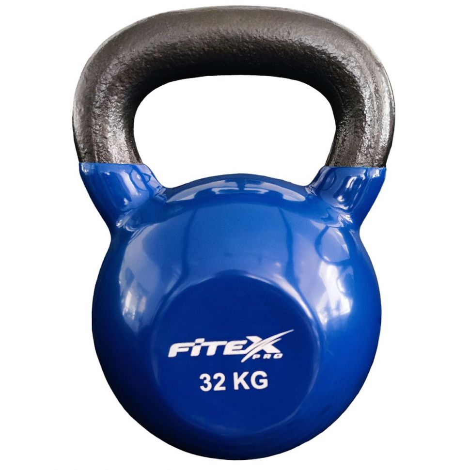 Гиря в виниловой оболочке Fitex Pro FTX2201 (от 4 до 32 кг, поштучно)