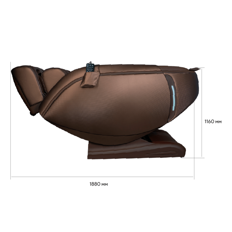 Массажное кресло Ergonova Organic 5 Espresso Brown