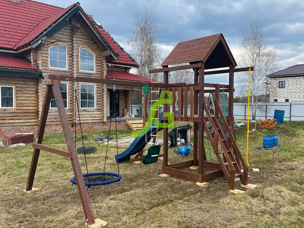 Детская игровая площадка IgraGrad Панда Фани Gride с рукоходом