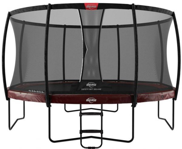 Батут Berg Elite Red 430 с сеткой Deluxe