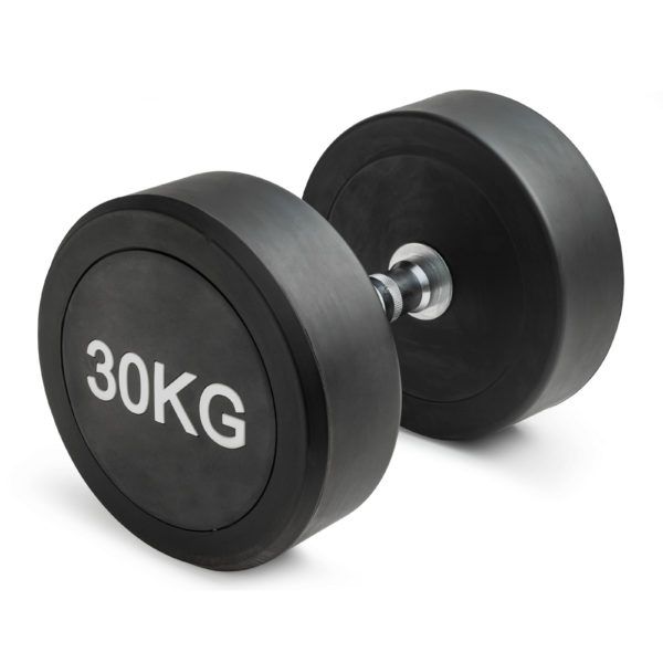 Гантель неразборная круглая VictoryFit (от 2,5 кг до 50 кг)